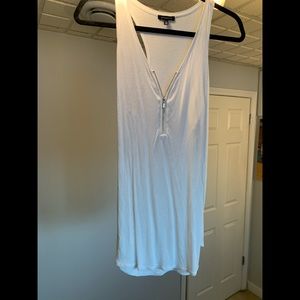 Tank Top with Zipper